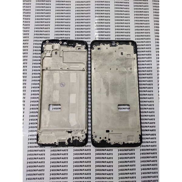 FRAME BEZZEL TULANG TENGAH DUDUKAN LCD OPPO A15 ORIGINAL