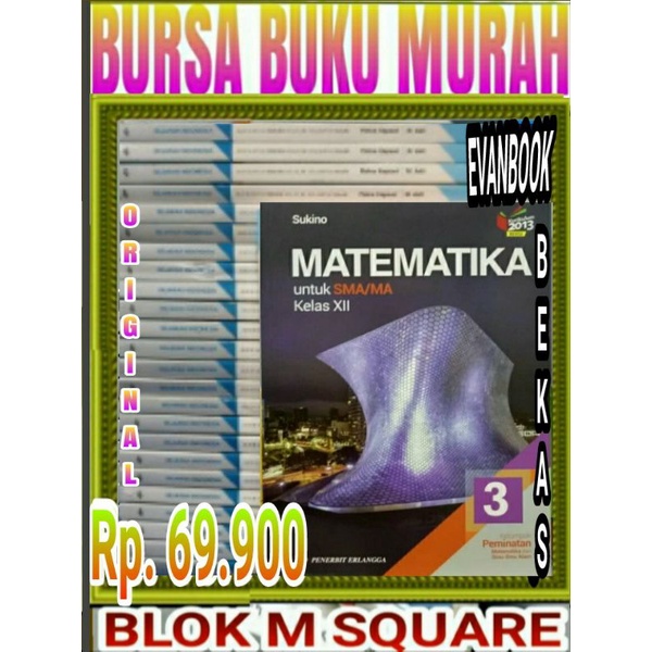 

BUKU MATEMATIKA SMA KELOMPOK PEMINATAN ERLANGGA