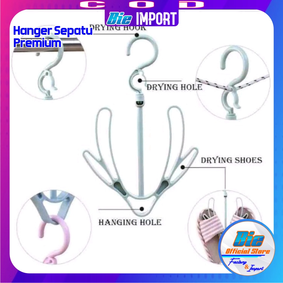 Hanger Sepatu Portable Premium Impor Best Seller