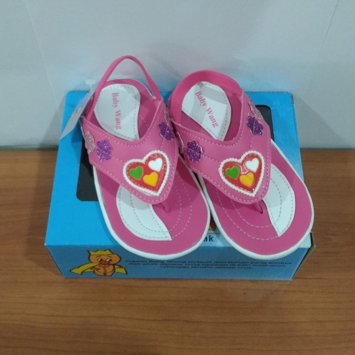 Sepatu Anak - Sepatu Baby Wang Remy Pink - Sepatu Sandal Anak Perempuan