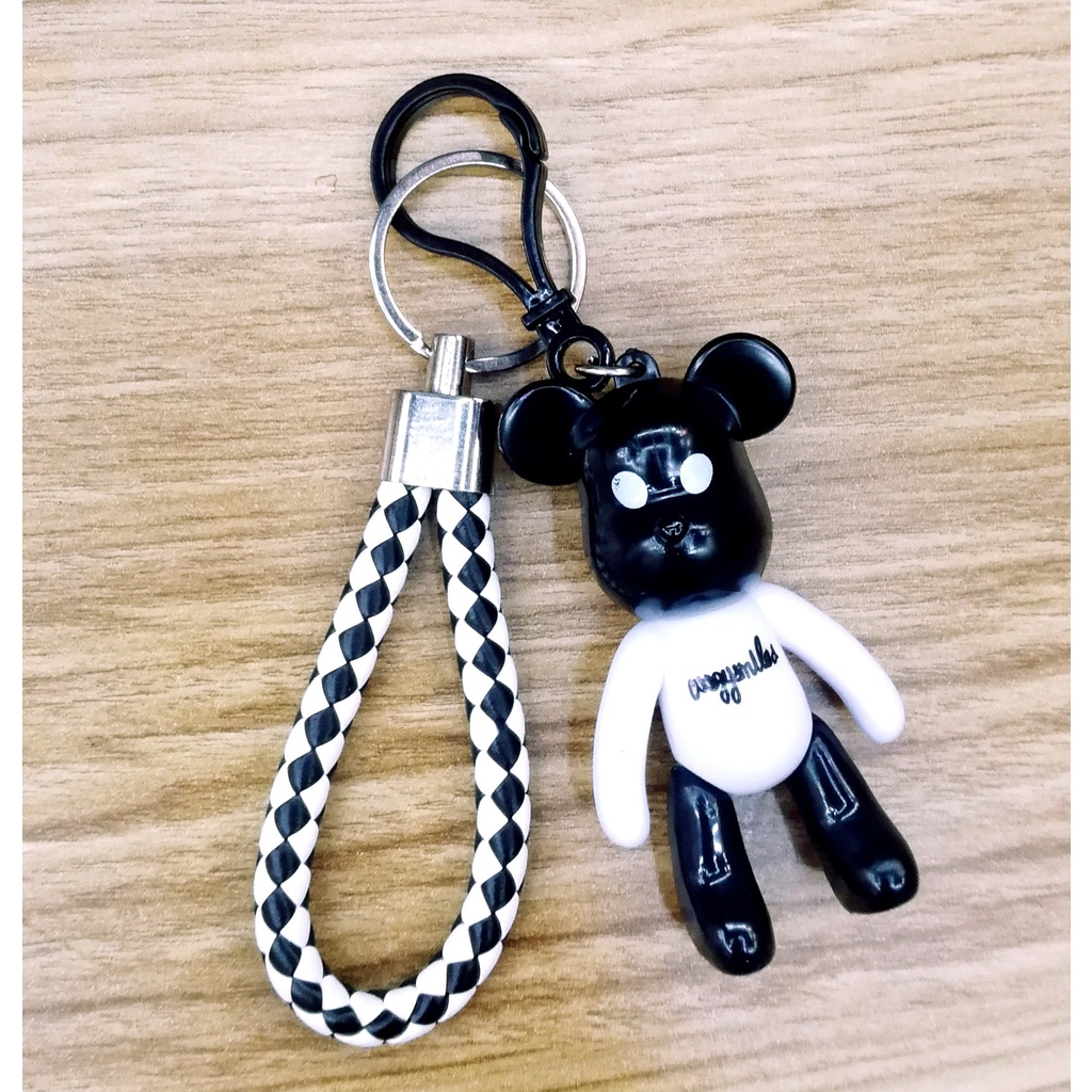 Handrose - Aksesoris Gantungan Tas / Bear Doll Keychain Creative