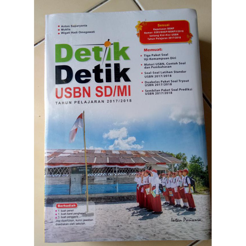 Buku Detik Detik Ujian Nasional Sd Terbaru Th 2017 Pt Intan Pariwara Shopee Indonesia