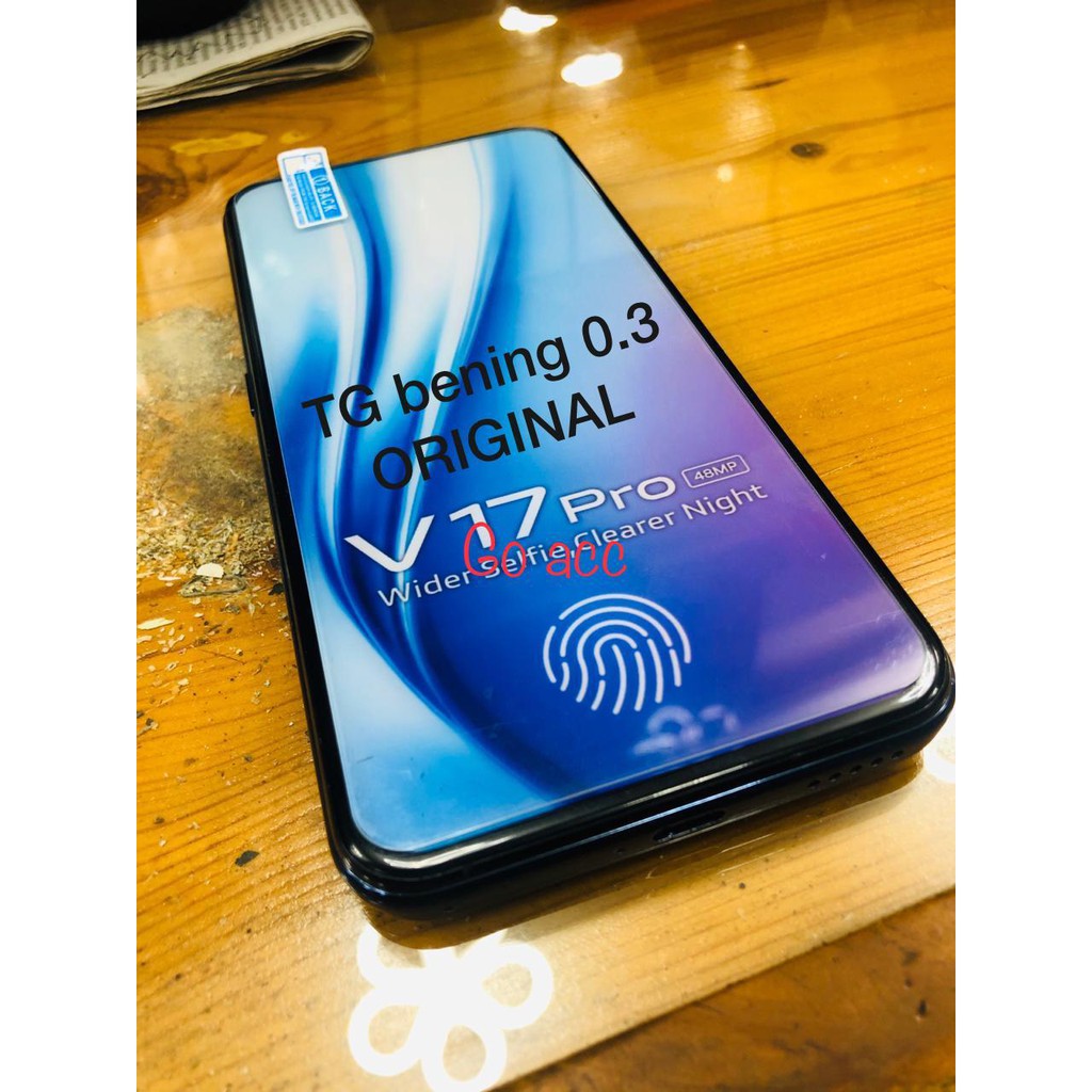 TEMPERED GLASS VIVO Y17 PRO VIBOX 0.3 MM 2.5D ORIGINAL NON PACKING