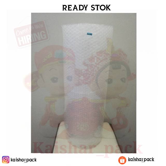 

BUBBLE WRAP / BUBBLEWRAP 60CM x 15M