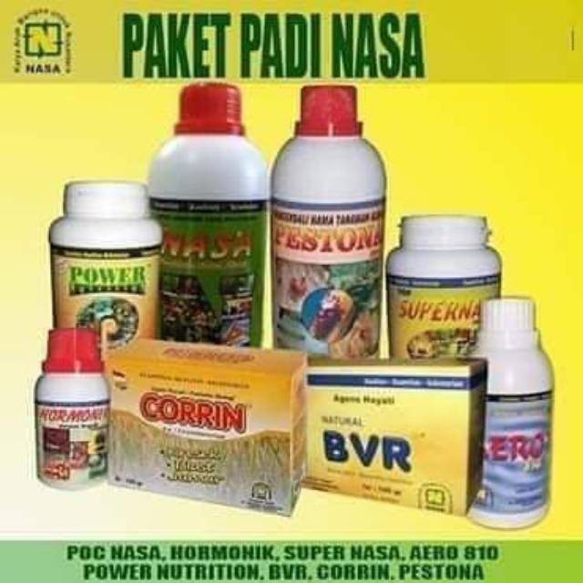 Pupuk organik nasa untuk tanaman padi