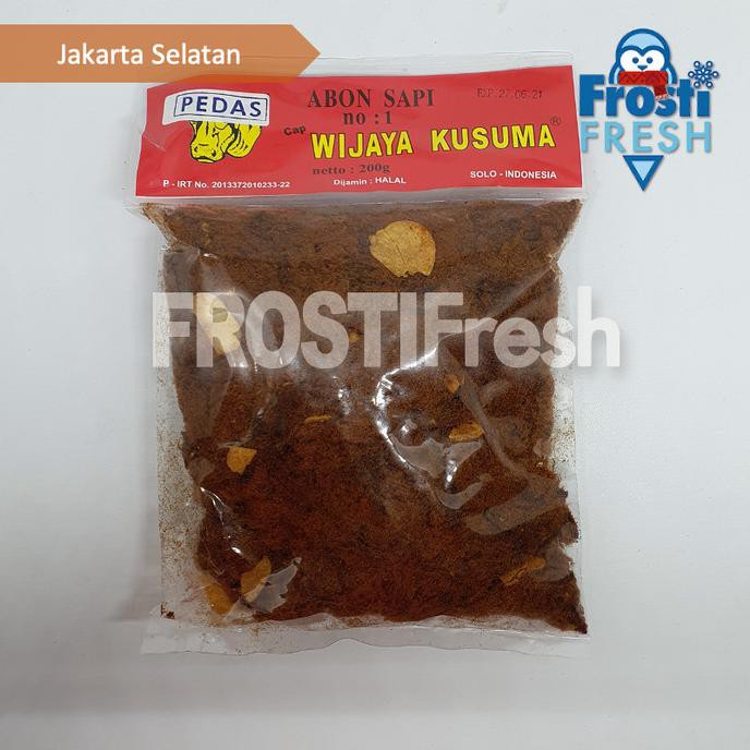 

Abon Sapi Pedas, By Wijaya Kusuma - No.1 Dan Asli - 160Gr