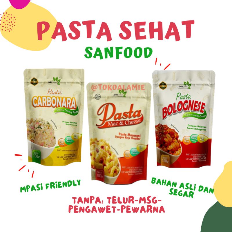

PASTA SEHAT PASTA MPASI- PASTA NO MSG - PASTA ORGANIK - PASTA CARBONARA- BOLOGNESE -MAC AND CHEESSE