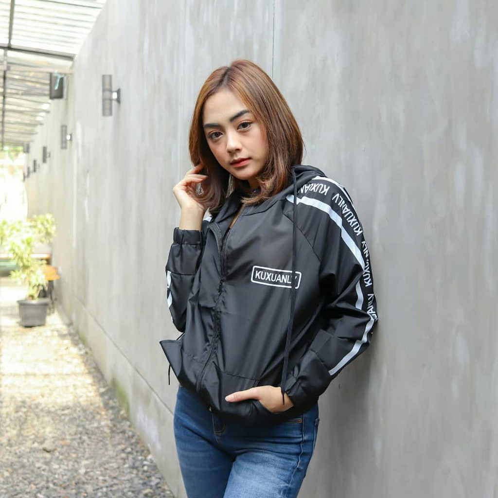 KUXUX JACKET || ANDO JACKET II JAKET PARASIT WANITA #KJ