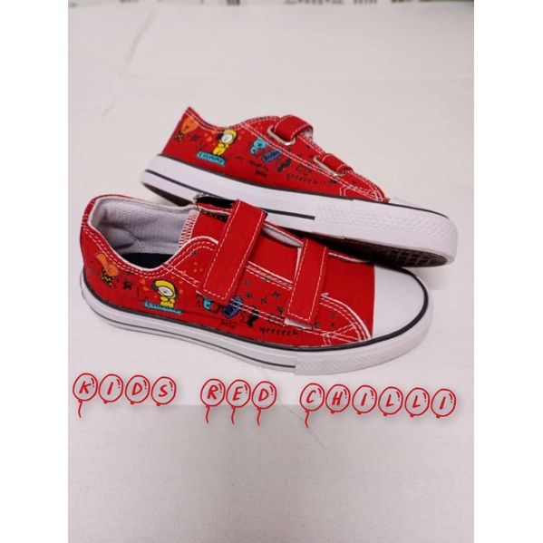 BEST SELLER Sepatu Anak Sekolah Laki Perempuan Perekat brand Converse