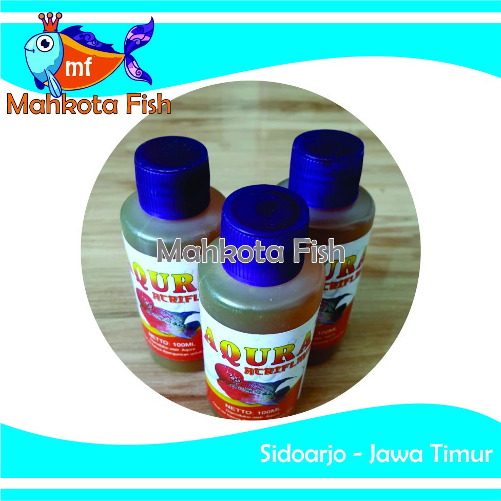 Obat Ikan Acriflavine | Obat Jamur | Obat Kuning (GRATIS KARDUS)