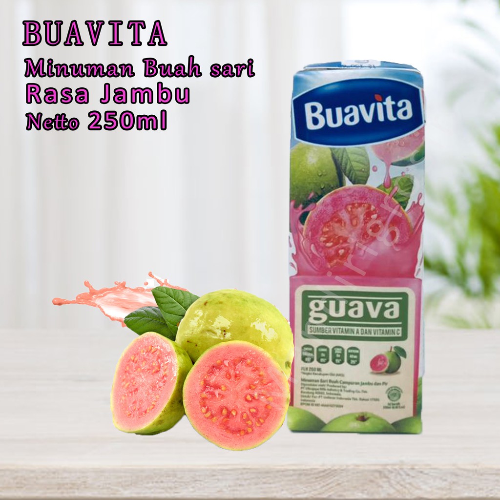 Minuman Sari Buah * Buavita * Jambu * 250ml