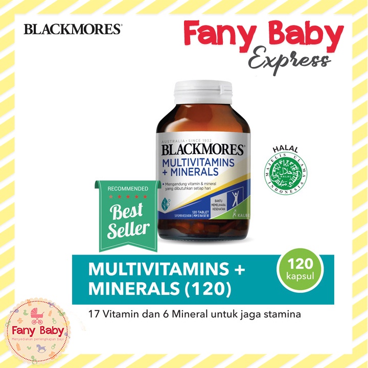 BLACKMORES MULTIVITAMIN + MINERALS / 30 - 60 - 120 TABLET