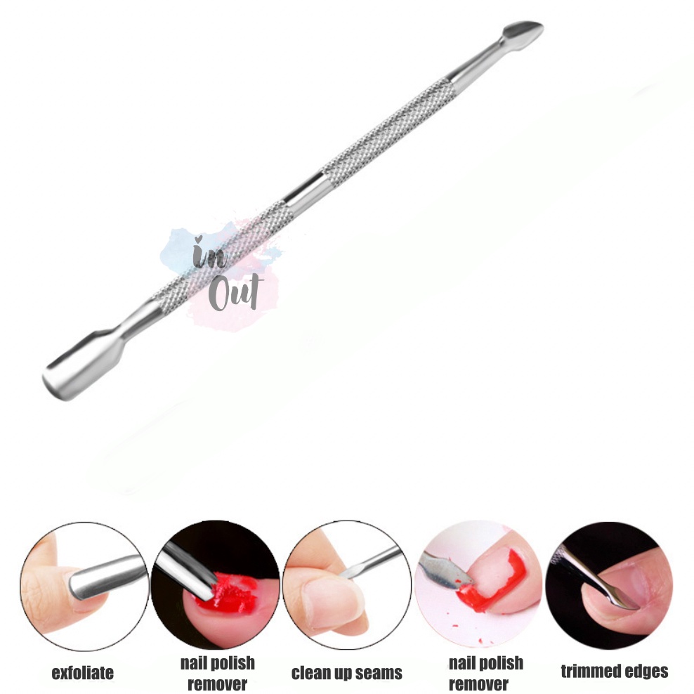 Cuticle Nipper Pusher Nail Solingen / Stamp kuku mini art Murah / gunting , pendorong kutikula Kuku / Alat Tang cabut Manicure Pedicure / Nail art stamp Jelly transparan DIY Stempel Kuku Silikon KU022 KU023 KU025