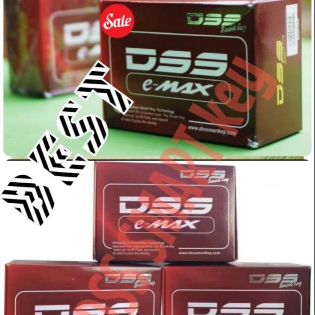 DSS E-MAX SMART KEY ALARM HONDA YAMAHA N-MAX, PCX, VARIO, BEAT DLL