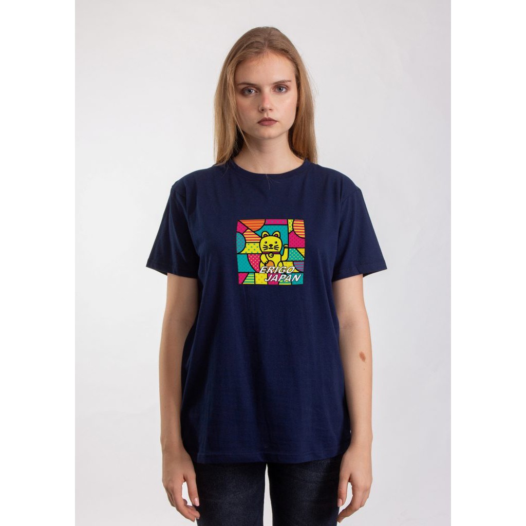 

Erigo T-Shirt Manekineko Navy