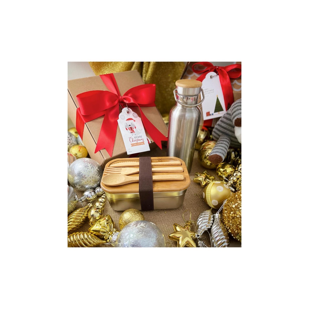 

Christmas Hampers Hadiah Kado natal go green - Lunch Box Thermos