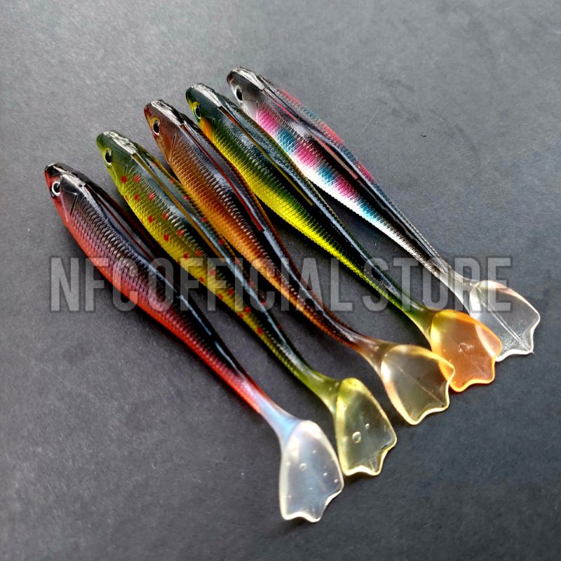 Soft lure 9cm 7gr Plus Wormhook &amp; 9cm 5gr Tanpa Wormhook BEST KILLER ACTION