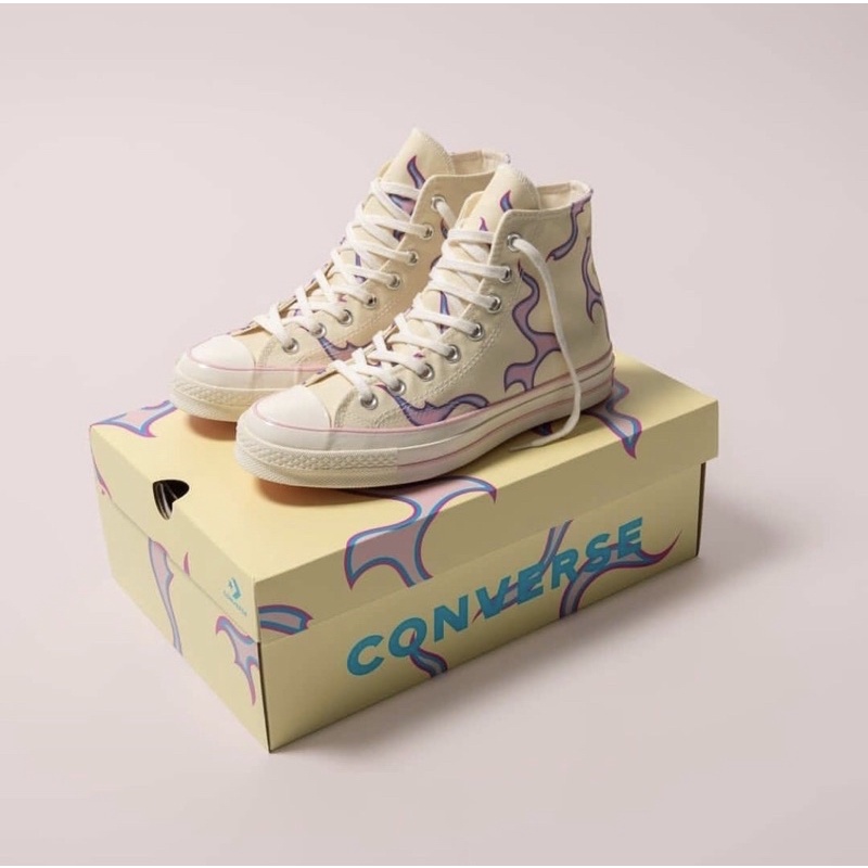 Converse X GOLF Le FLEUR* And Converse Set For A Chuck 70 “Yellow Flame”