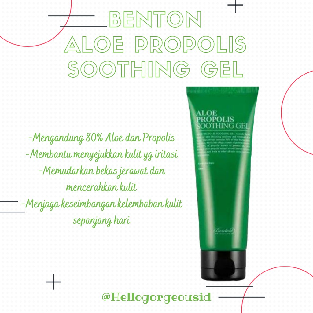 BENTON Aloe Propolis Soothing Gel