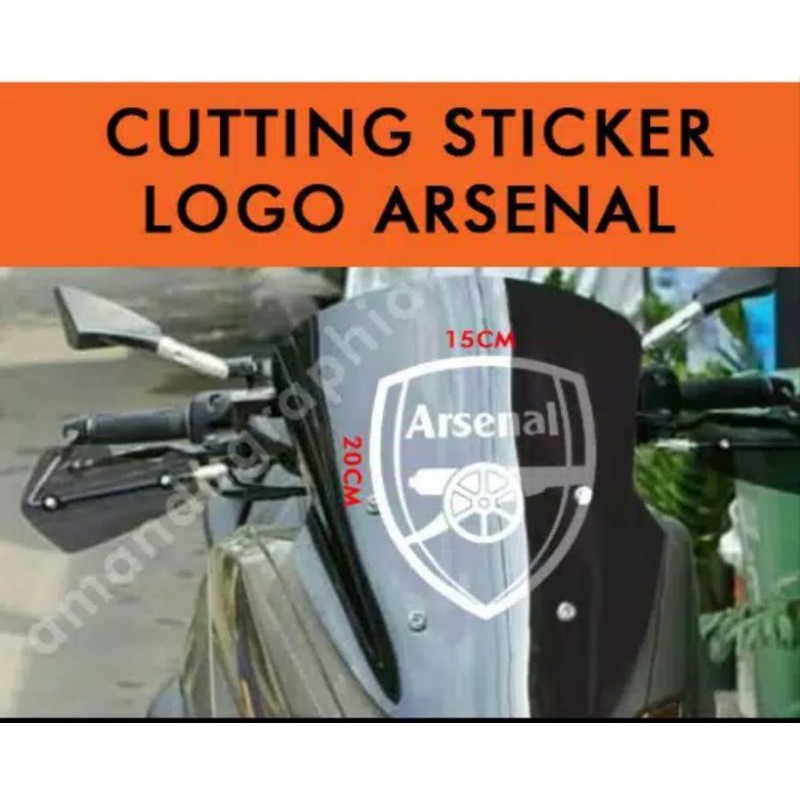 Cutting Sticker Logo Arsenal