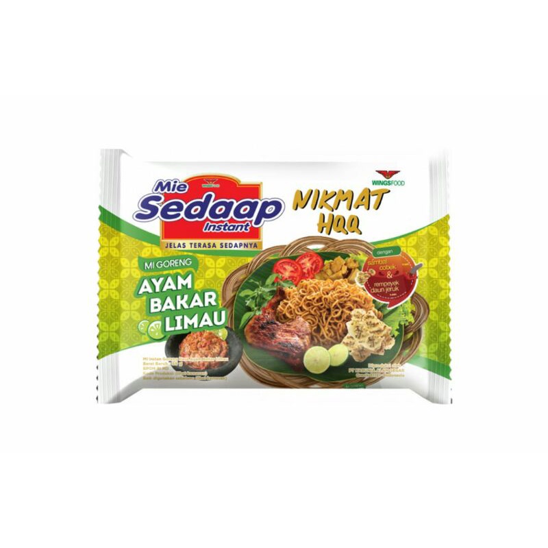 

mie sedaap ayam bakar limau