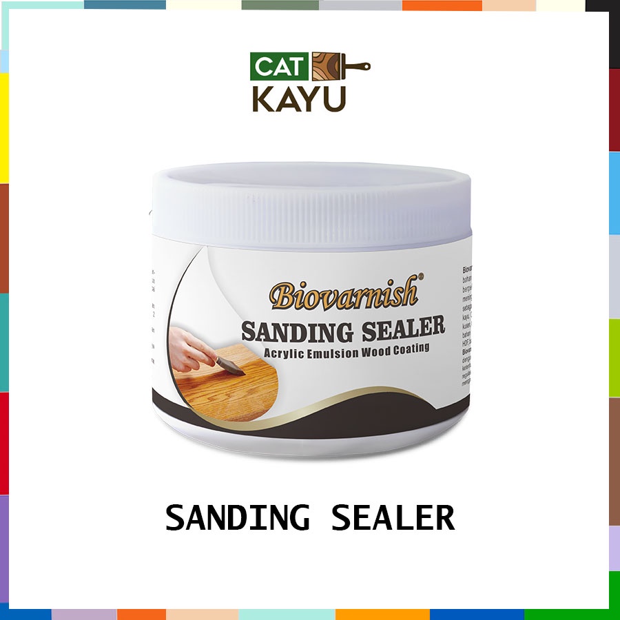 Jual Sanding Sealer Bio Varnish 400 gr Coating Penghalus Permukaan Kayu