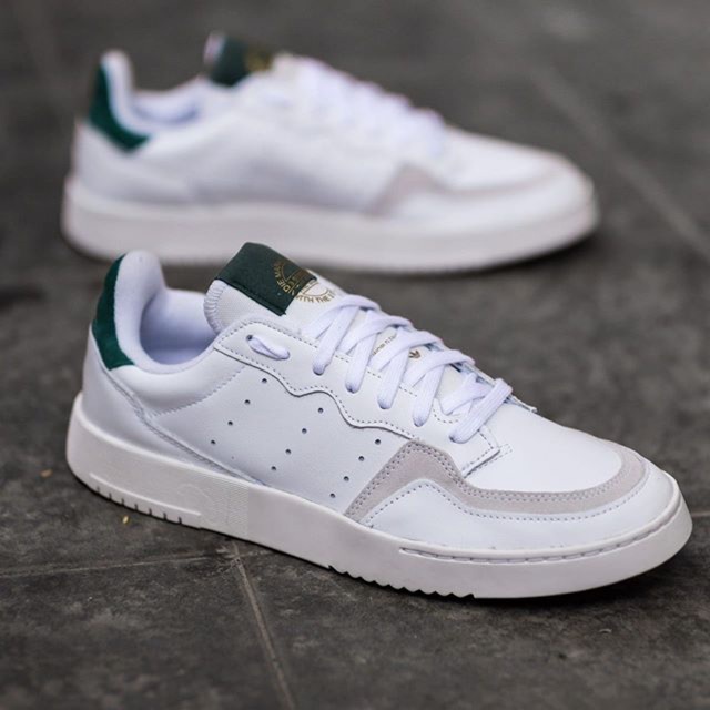 ADIDAS SUPERCOURT WHITE GREEN  ORIGINAL