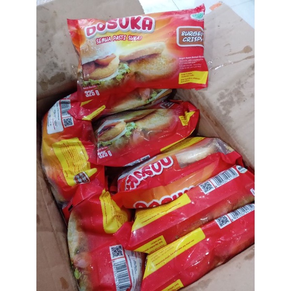 

Dosuka Crispy Burger Ayam 325Gr/6Keping