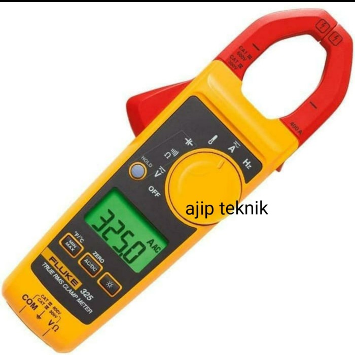 FLUKE 325 digital clamp meter TRUE RMS AC DC + Frequency ASLI 100%