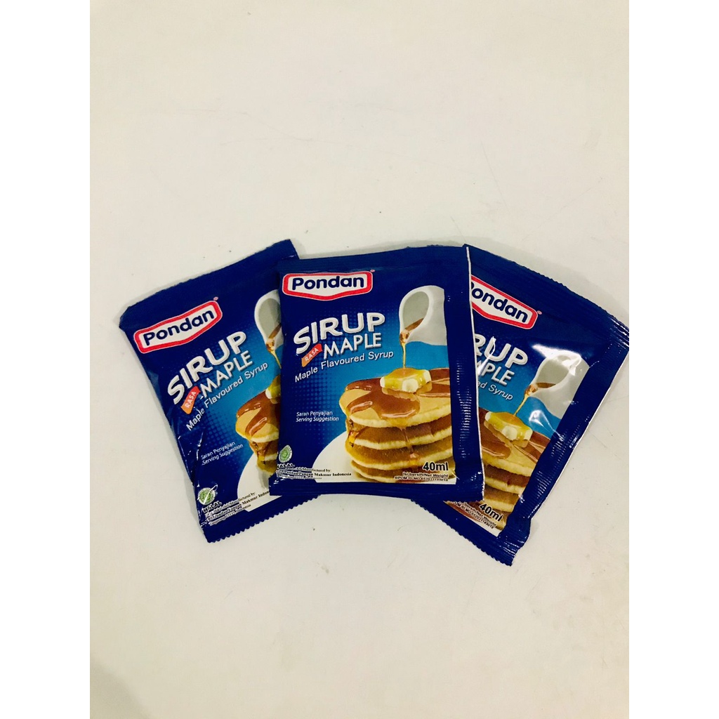 

Pondan Sirup Maple Topping Kue/Pancake Syrup Sashet