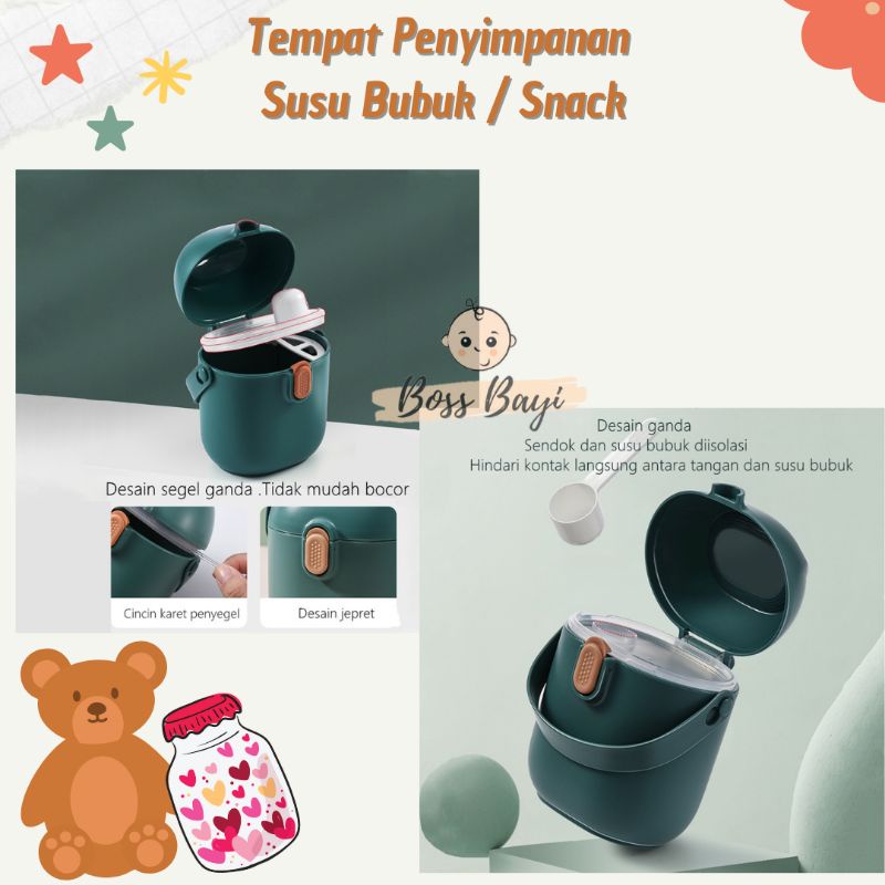 BOSS BAYI - Tempat Penyimpanan Susu Bubuk / Milk Powder Container