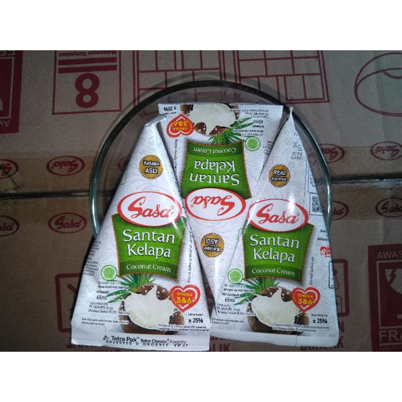 

sasa santan kelapa cair 65ml free MANGKOK dan BUBLEWRAP