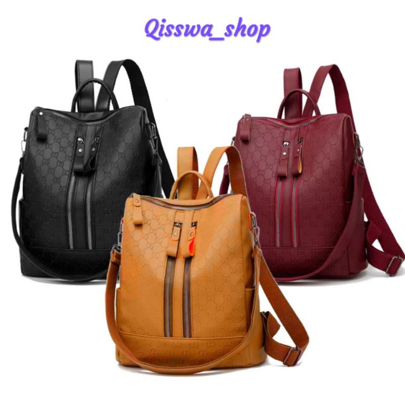 Korean Style Backpack / Tas Ransel / Tas Sekolah Kuliah Kerja Travel
