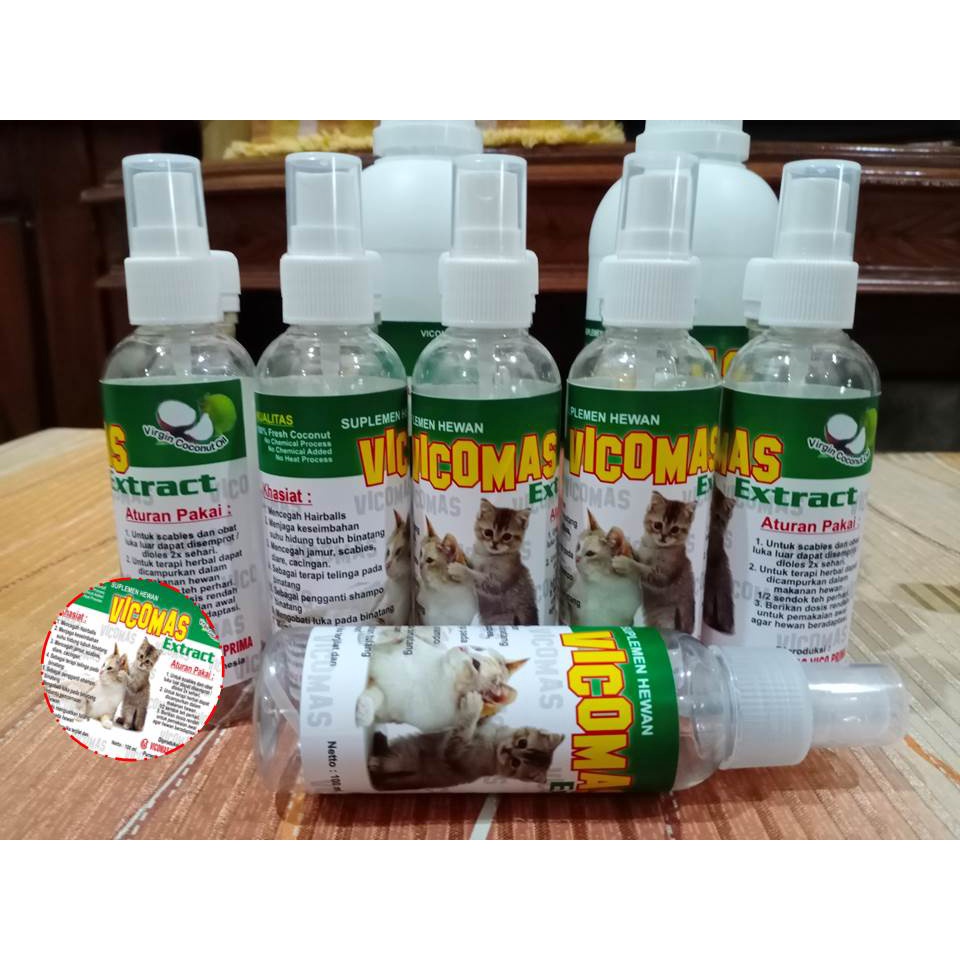 Vco Untuk Kucing Sakit Kutu Scabies 100ml