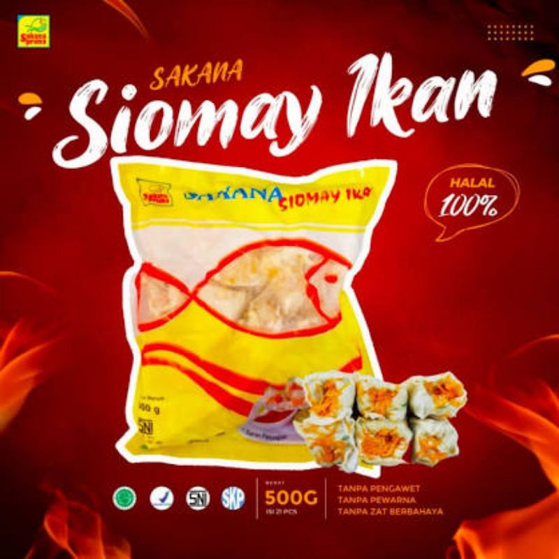 

Sakana siomay 500 gram Halal isi 18-20