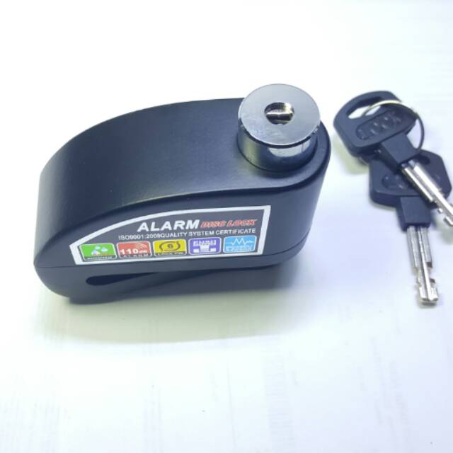 Gembok alarm disk motor alarm disc lock