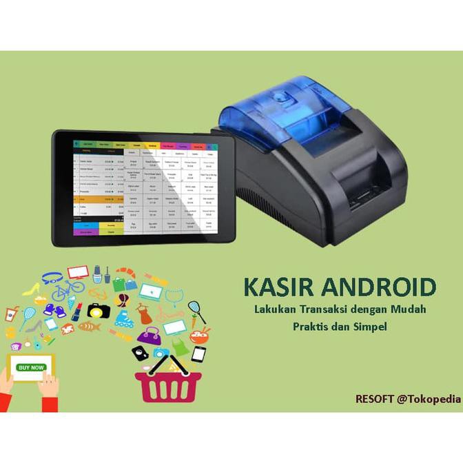 

Mesin / Alat Kasir Android Toko Retail POS - Paket Standard