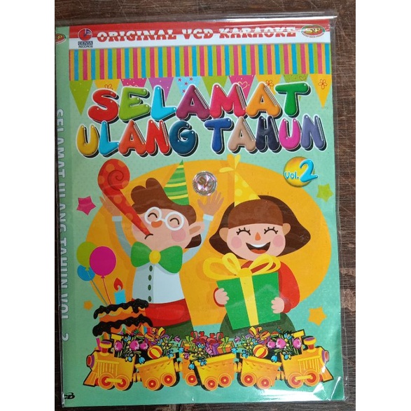Kaset Vcd Original lagu selamat ulang tahun vol 2