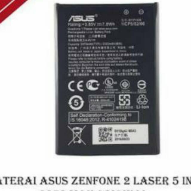 Baterai Asus Zenfone 2 Laser 5 / Asus ZE500KG / Asus ZE500KL / Asus Z00RD / Asus Z00ED / 1CP55171