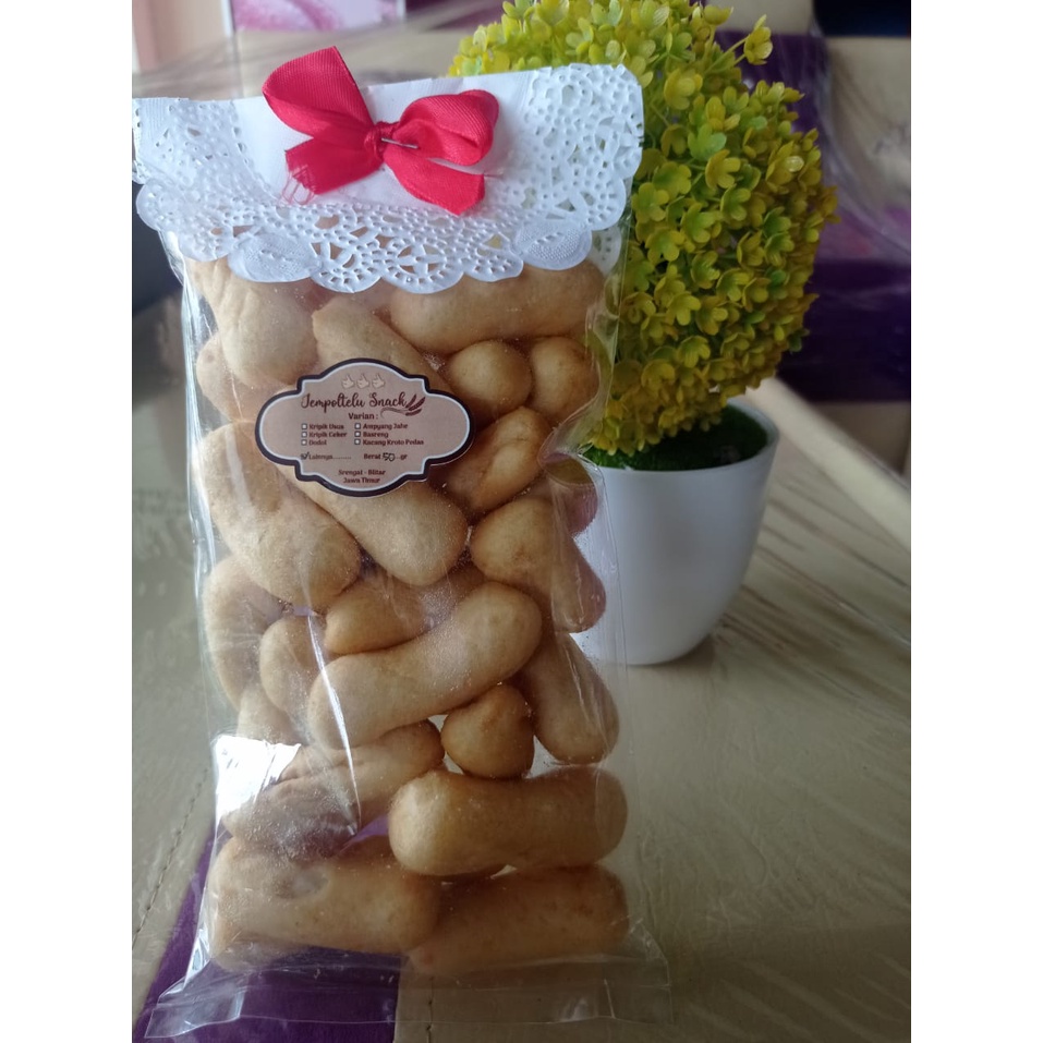 

souvenir murah Krupuk tengiri 50gr / asul asul krupuk amplang/ krupuk ikan/kerupuk tengiri