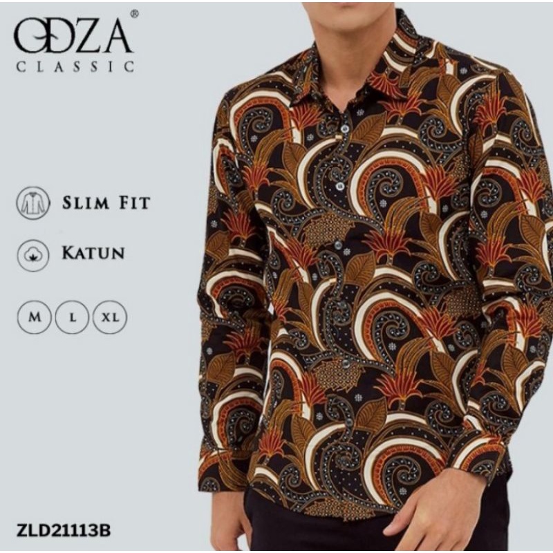 BATIK PRIA SLIMFIT MODERN ORIGINAL   COLIN DION CD 497