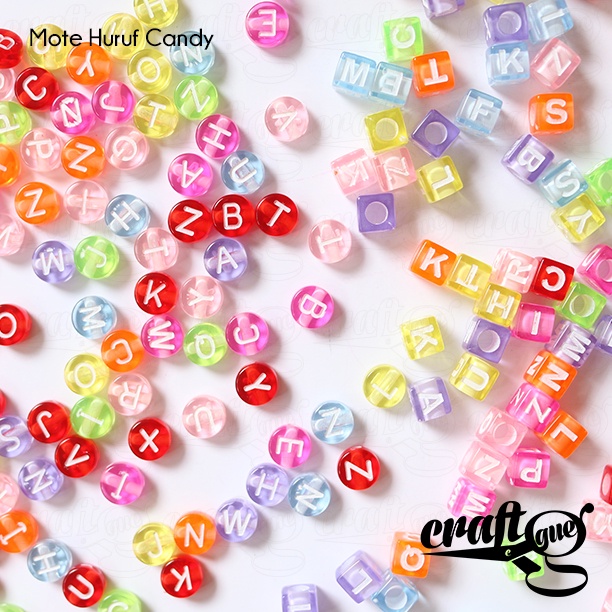 Mote Huruf/Abjad/Alfabet CANDY