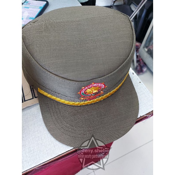 TOPI KOMANDO POL PP WOL TEBAL