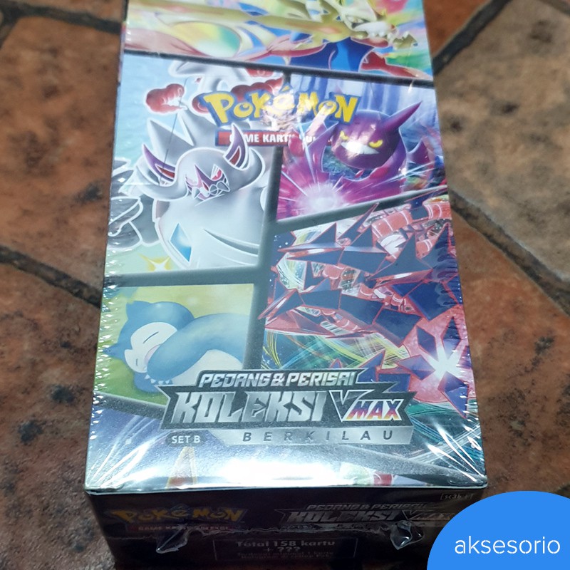 [PROMO] Pokemon TCG Indonesia Seri 7 Booster SC3B Set B VMAX Berkilau Booster Box