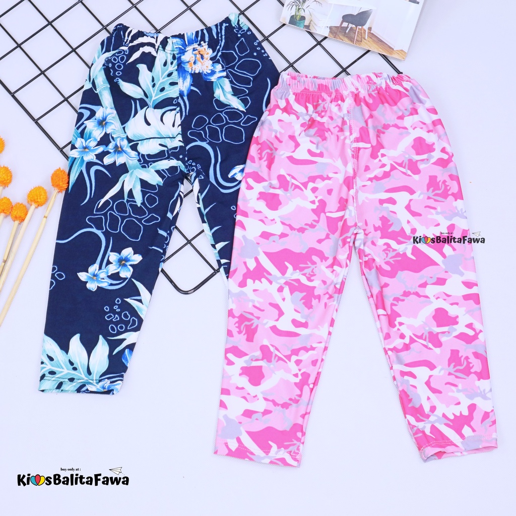 Legging Carlissa uk 1-2 th / Celana Panjang Anak Perempuan Harian Adem Lejing Anak Murah Grosir