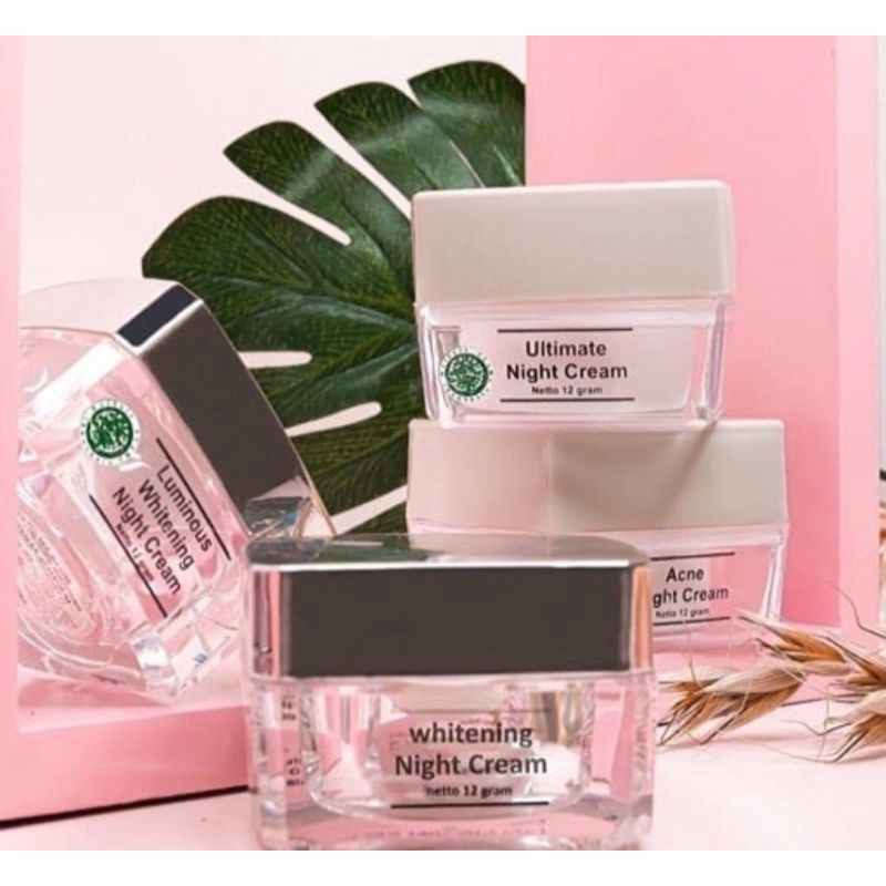 NIGHT CREAM MS GLOW/ORIGINAL/AGEN RESMI