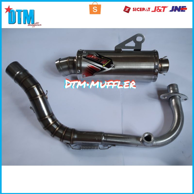 knalpot Racing Best3 Vespa matic