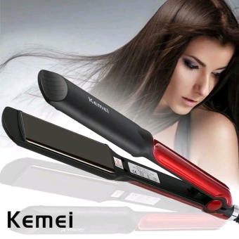 ORIGINAL 100% Catokan kemei KM-2219 infrared , CATOKAN 2IN1 , LICIN , AWET , GA MERUSAK RAMBUT-TARABABYSTORE