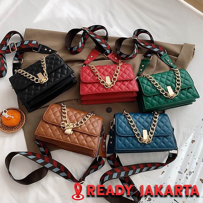TAS SELEMPANG WANITA  - TAS IMPORT - TAS FASHION VB2991 GT1703 BQ2991