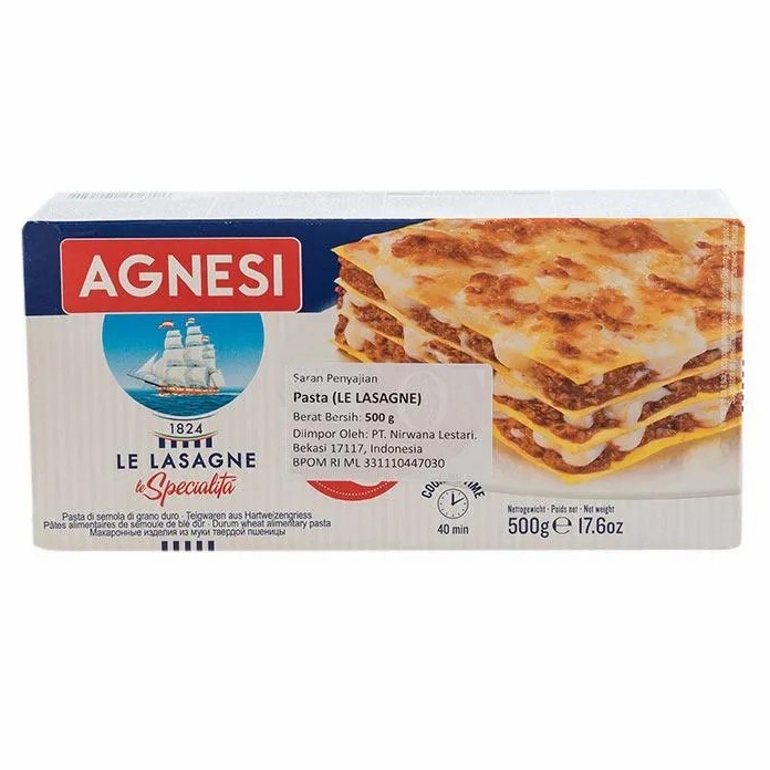 

AGNESI LASAGNE 500gr